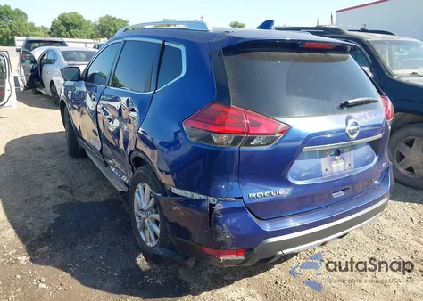 2017 Nissan Rogue Sv из США, поврежденный, VIN KNMAT2MT1HP591583